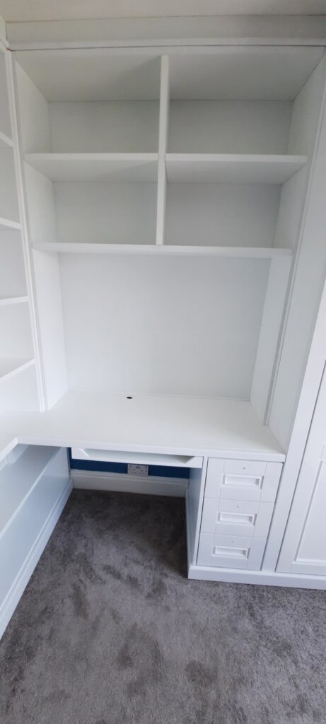 Built in desk